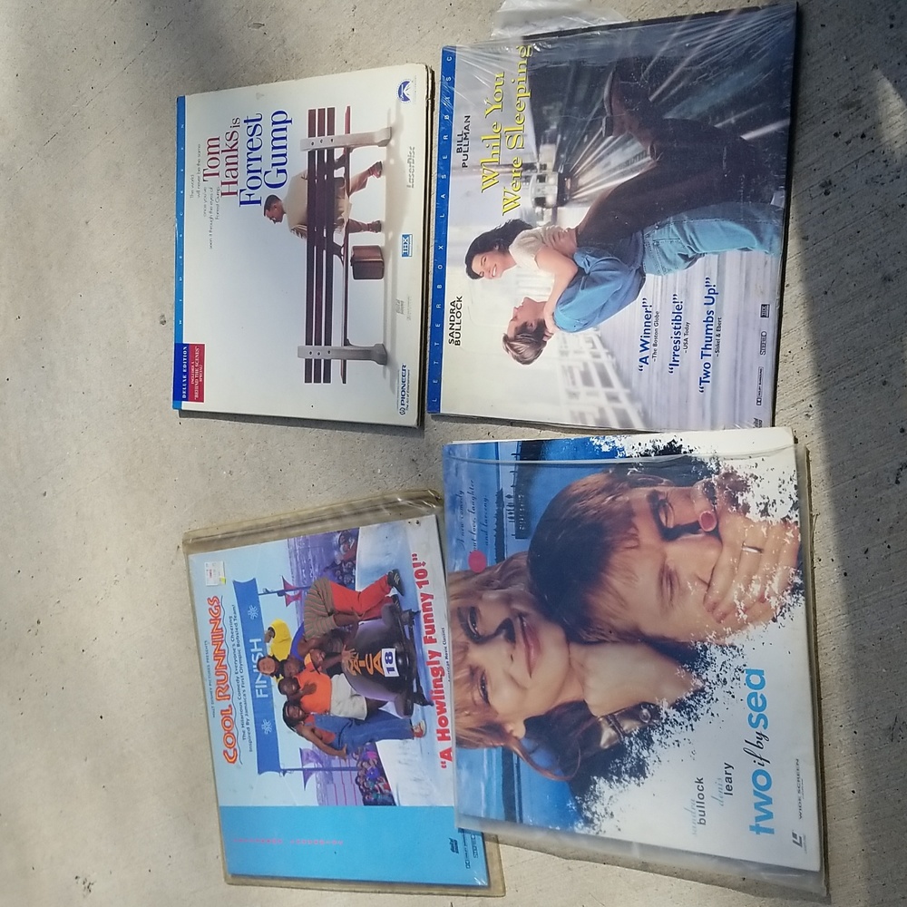 Laser Disc Collection 4ea
